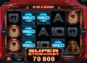 onlinekasino.se - Battlestar galactica video slot