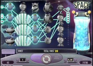 onlinekasino.se - Space wars video slot