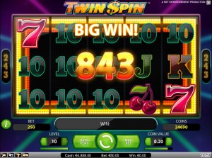 onlinekasino.se - Twin Spin video slot